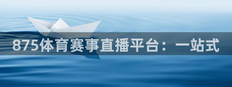 875体育赛事直播平台：一站式