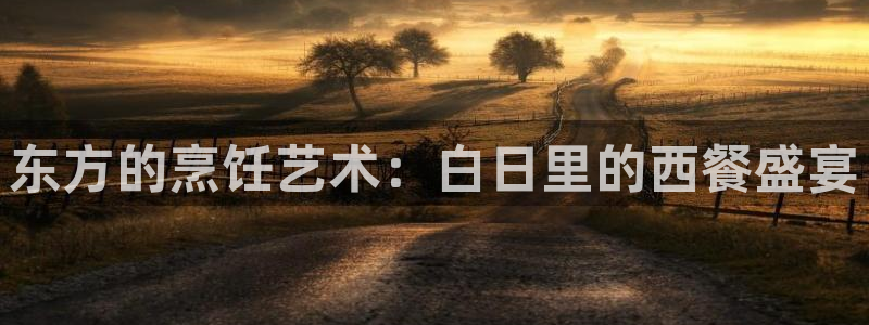 东方的烹饪艺术：白日里的西餐盛宴